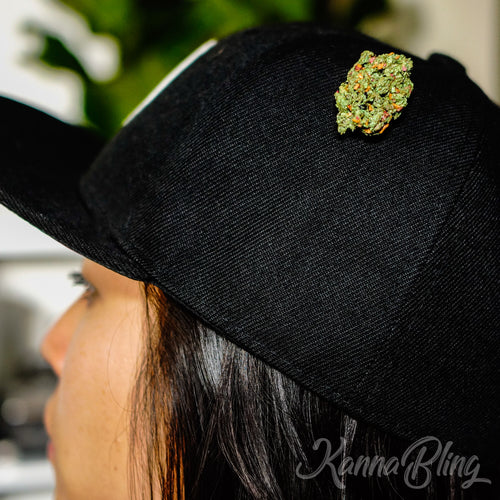 Cannabis Marijuana Weed Hat Pins