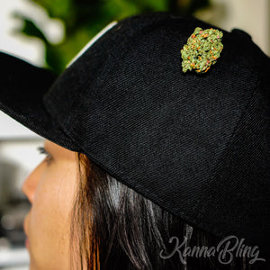 Cannabis Marijuana Weed Hat Pins