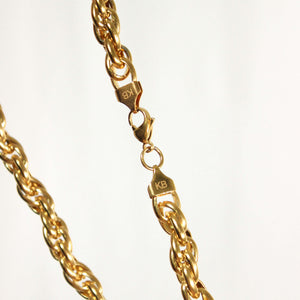 KannaBling - MEGA Gold Rope Chain Hybrid Nug (Men)