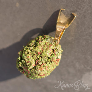 KannaBling - Marijuana Weed Pendant & Bail 