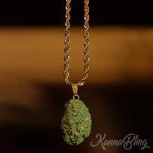 Load image into Gallery viewer, Marijuana Cannabis Weed Necklace Jewelry