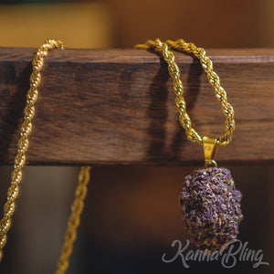 Marijuana Cannabis Weed Necklace Jewelry