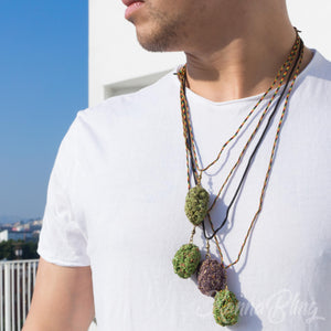 KannaBling - Marijuana Weed Cannabis Nug Pendant Necklace 