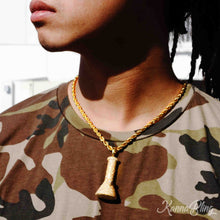 Load image into Gallery viewer, KannaBling - Bong Pendant Necklace Rope Chain 