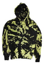 Load image into Gallery viewer, Kannabling - Hoodie Tie Dye Neon Green Black Champion Quality