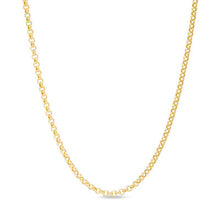 Load image into Gallery viewer, KannaBling - Gold Rolo Chain 18&quot; (Ladies)
