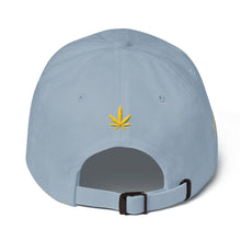 Load image into Gallery viewer, KannaBling - Ball Cap Cannabis Leaf Gold of Life