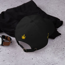 Load image into Gallery viewer, KannaBling - Ball Cap Cannabis Leaf of Gold